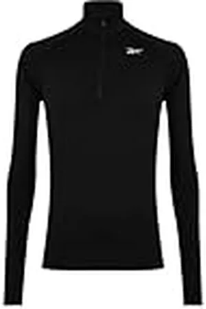 Reebok Camiseta de Manga Larga Marca Modelo Running Quarter Zip