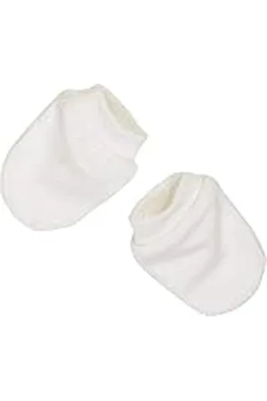 Playshoes Schnizler Manoplas para rascar Guantes, (Weiß 1), Talla única Unisex niños