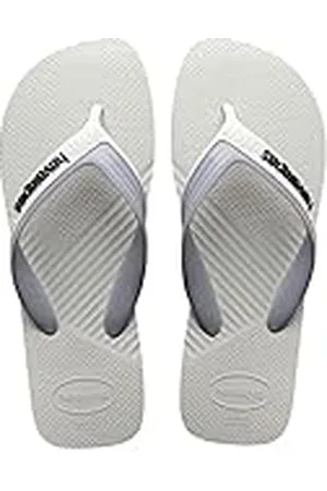 Havaianas Casual 2.0, Chanclas Hombre, White/Ice Grey, 35/36 EU