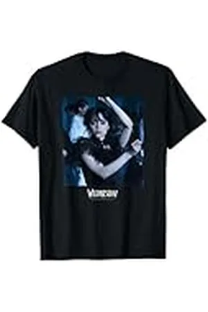 Wednesday Dark Dancing Queen Photoreal & Logo Camiseta