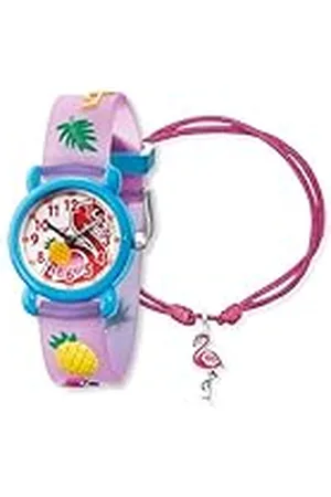 Engelsrufer Reloj y Pulsera HEO-Flamingo