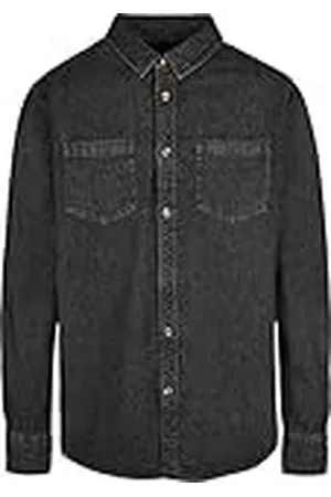 Build Your Brand By152-denim Shirt Camisa, , XXXXL para Hombre