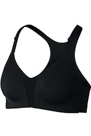 Nike Rival Bra Sujetador de Deporte, Mujer, Black/Black/White, 32C