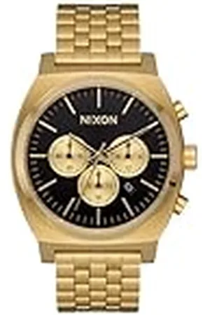 Nixon Reloj Analógico para Hombres de con Correa en Acero Inoxidable A972-5333-00