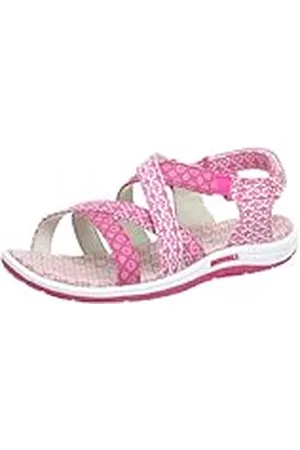 Merrell Jazmin Ditto Kids J96510 - Sandalias de Lona para niña, Color Multicolor, Talla 28