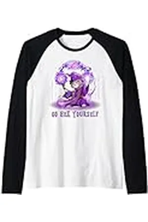Grumpy Cat Wizard : hazte hechizar Camiseta Manga Raglan