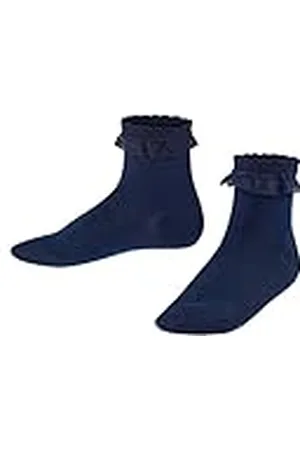 Falke Romantic Lace K So algodón lisos 1 par, Calcetines Unisex niños, , 23-26