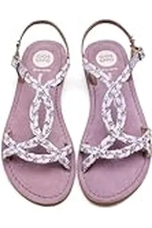 Gioseppo SANDALIAS PIEL, STRASS Y RAFIA WENHAM