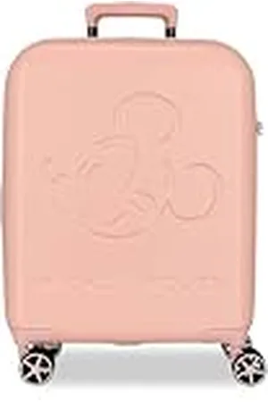 Disney Mickey Good Trip Maleta de Cabina Rosa 40x55x20 cms Rígido 2,5 kgs Cierre TSA ABS 2,5 kgs 44L Equipaje de Mano