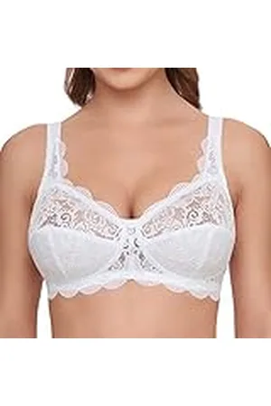 Susa Damen BH ohne Bügel aus elastischer Spitze Latina Sujetador sin Aros, , 100B para Mujer