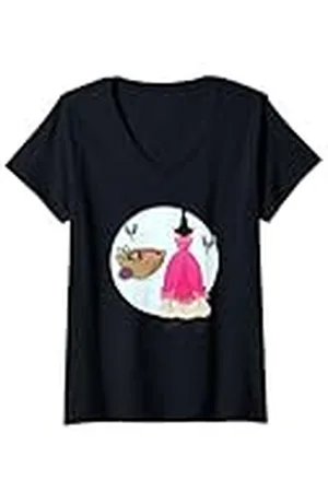 Disney Mujer Cinderella 75th Anniversary Pink Dress for the Ball Camiseta Cuello V