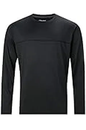 Berghaus Voyager Base Layer Long Sleeve Camiseta, Mujer, Negro/Negro, L