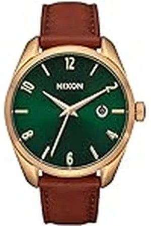 Nixon Reloj Analógico para Mujer de con Correa en Cuero A1343-2691-00