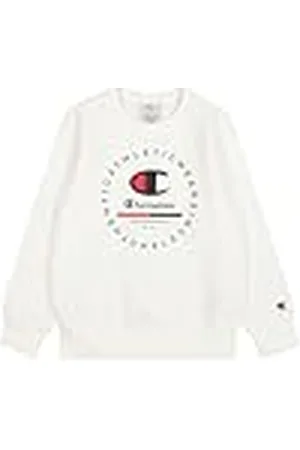 Champion Legacy Graphic Shop B (306838) -Ultra-Light Soft Compact Powerblend Fleece Crewneck Sudadera Deporte Mujer, , 3-4 años para Niños