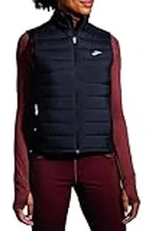 Brooks 221556001 Shield Hybrid Vest 2.0 Sports vest Mujer Black Tamaño 35