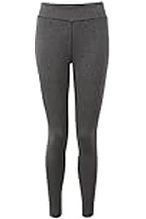 Dare 2B Influential-Mallas Deportivas, Tejido Ligero De Secado Rápido, Costuras Planas, Gran Elasticidad Trousers, Mujer, Charcoal Grey, 8