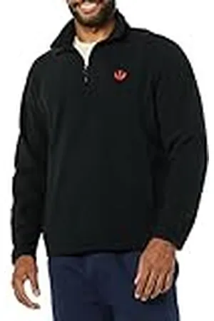 Amazon Disney | Marvel | Star Wars Chaquetas de forro polar con cuello perkins y cremallera de un cuarto Hombre, , S