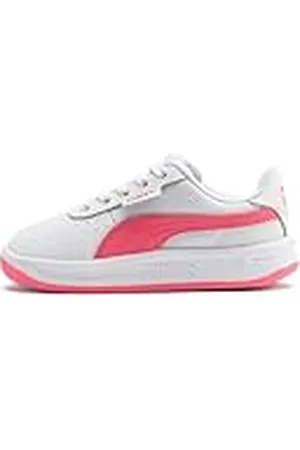 PUMA California Inf, Zapatillas Unisex Niños, Blanco White-Pink Alert 06, 23 EU