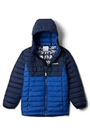 Columbia Chaqueta con Capucha para Niño, Powder Lite II