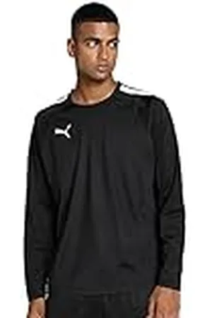 PUMA Hombre Sudadera con Capucha, Black- White, 3XL