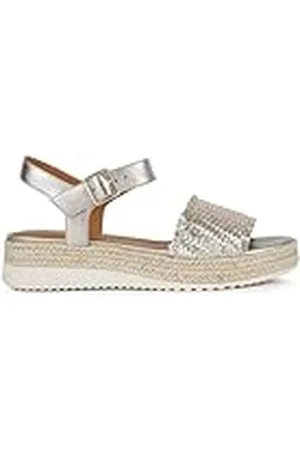 Geox D Eolie F, Sandalias Cuña Mujer, , 37 EU