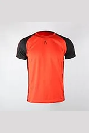 Ho soccer Camiseta de Fútbol Soccer Shirt Akademia Roja- Rinde al Máximo Nivel– Poliéster, Colores Disponibles, Unisex niños, Roja/Negro, 12XXS
