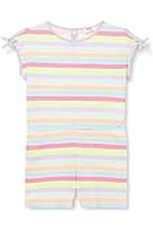 Koton Colorful-Mono Corto sin Mangas Vestido, , 6-7 años para Niñas