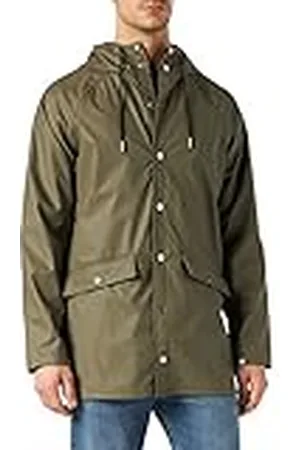 JACK & JONES Chaqueta Impermeable Jjwinston Chubasquero, , M para Hombre