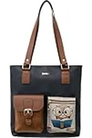 Dogo Femme Cuir Vegan Bleu Foncé Fait Main et Mode Sac d