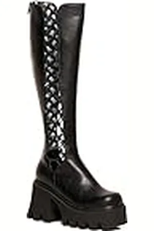 Lamoda Misery Business, Botas Altas hasta la Rodilla Mujer, Color , 36 EU
