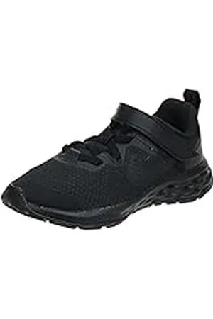 Nike Revolution 6, Sneaker Unisex niños, Negro, Negro Dk Smoke Gris, 17 EU
