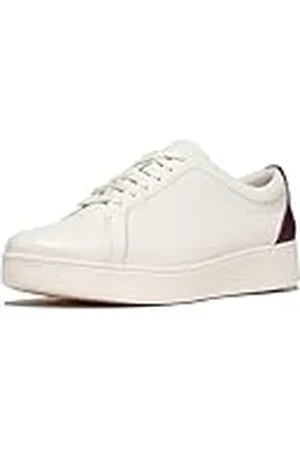FitFlop Zapatillas de Cuero Rally Crystal-backtab, Zapato Mujer, , 36 EU