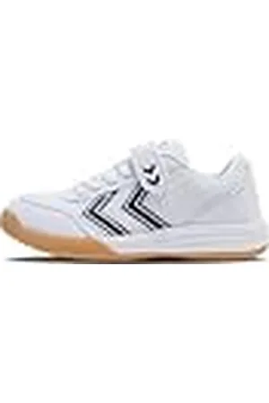 Hummel MULTIPLAY Flex VC JR, Zapatillas, White/Black, 28 EU