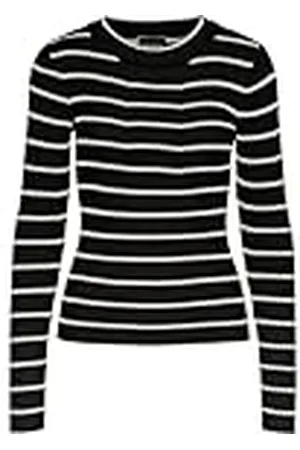 Pieces® Pccrista LS O-Neck Knit Noos BC Jersey de Punto, , M para Mujer