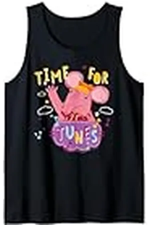 Clangers Tiny Clanger Time For Tunes Music Retro Camiseta sin Mangas