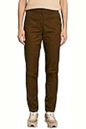 ESPRIT 113EE1B360 Pantalones, 355/caqui Oscuro, 36W x 30L para Mujer