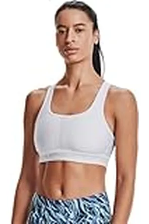 Under Armour Mujer UA Crossback Mid Bra, sujetador deportivo