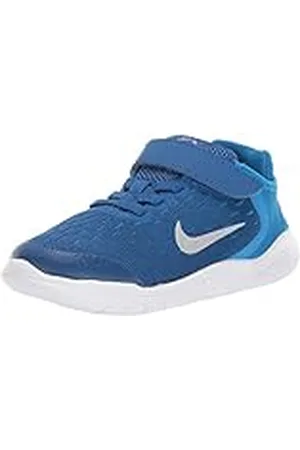 Nike Free Run 2018 Natural Running, Zapatillas de Entrenamiento Unisex Niños, Azul (Team Royal/White-PHT 401), 27 EU