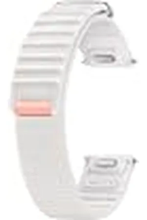 Samsung Galaxy Official - Correa de tela (S/M) para Galaxy Watch7, color rosa y blanco