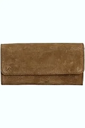 Lee TOP WALLET TOP WALLET YELLOW EDGE - Monedero de cuero para mujer, color , talla 19x10x2 cm
