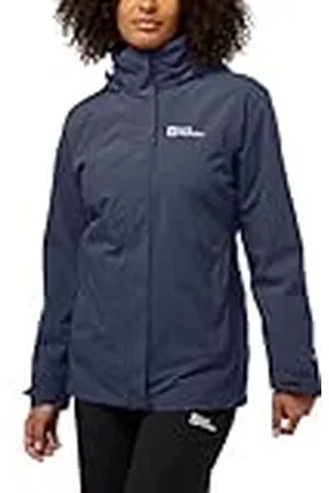 Jack Wolfskin Paroi Rouge 3 en 1 Jkt W Chaqueta, , Extra-Large para Mujer