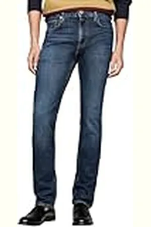 Tommy Hilfiger Vaqueros Hombre Slim Fit de Algodón, Azul (Tino Indigo), 30W/32L