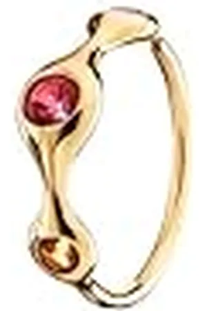 PANDORA 970113MX4-60 - Anillo de oro amarillo de 18 quilates, talla 20 (19,1 mm)