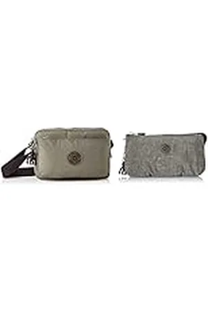 Kipling Abanu M Crossbody para Mujer, , 9x24x17 cm (LxWxH) + Bolsa para Mujer, , 4x18.5x11 cm (LxWxH)