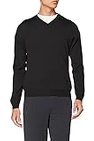Falke Camiseta de Manga Larga con Cuello de Pico para Hombre, Unzutreffend, Hombre, Color , tamaño Small
