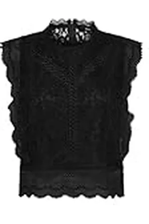 ONLY ONLKARO S/L Lace Top WVN Camiseta sin Mangas, , XS De Las Mujeres
