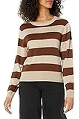 THE DROP Sudadera cálida de cuello redondo Irina para Mujer, , XX-Small