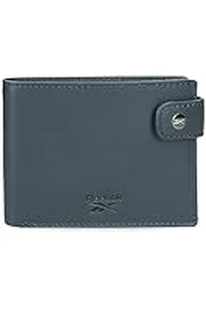 Reebok Switch Cartera Horizontal con Cierre de Clic 11x8,5x1 cms Piel