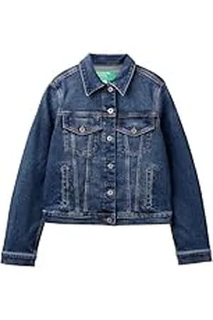 Benetton Chaqueta 21tbdn00n, , XL para Mujer