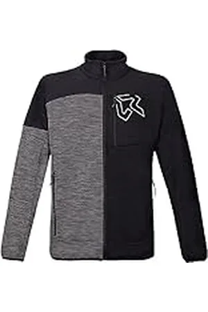 ROCK EXPERIENCE REMC02431 Kobra Mock Neck FZ Sweatshirt Men